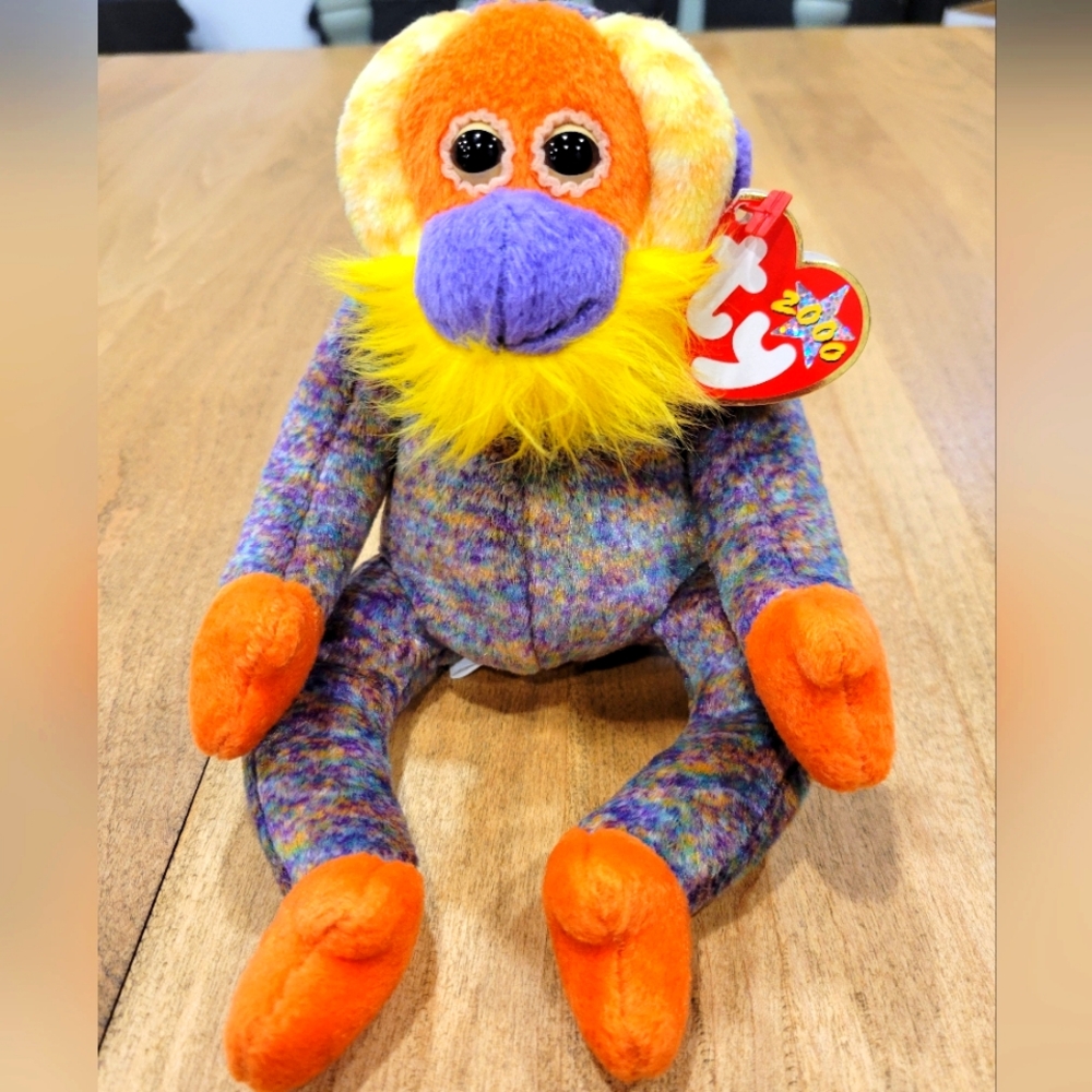Ty beanie babies - "Bananas" - 2000
